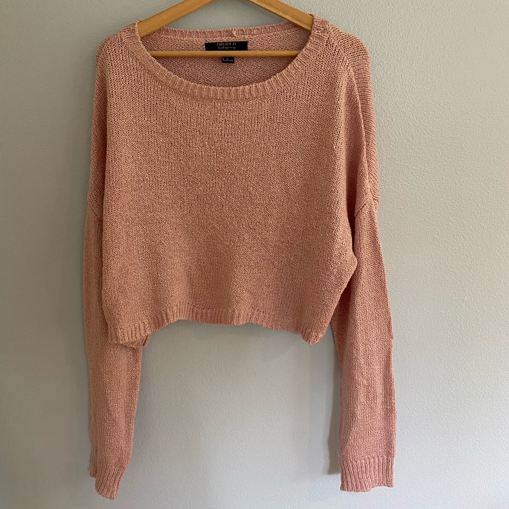 Forever 21 Crop Sweater